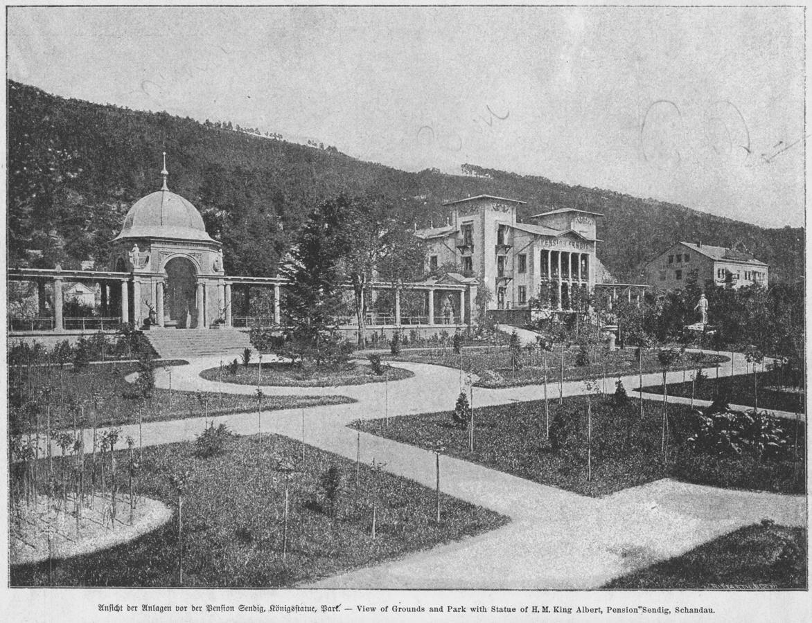 Parkhotel Bad Schandau Mit Spa 外观 照片