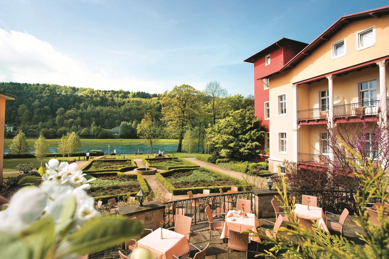 Parkhotel Bad Schandau Mit Spa 外观 照片