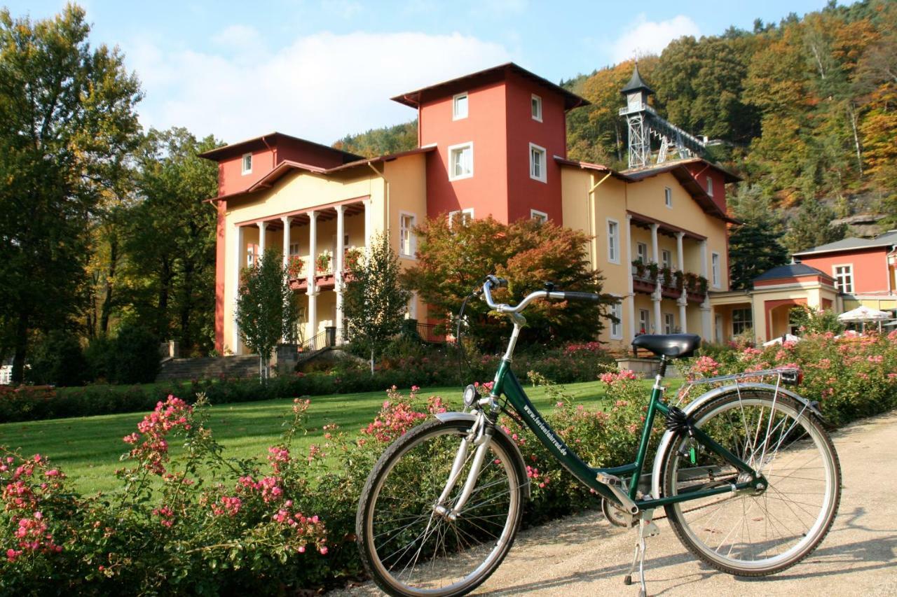Parkhotel Bad Schandau Mit Spa 外观 照片