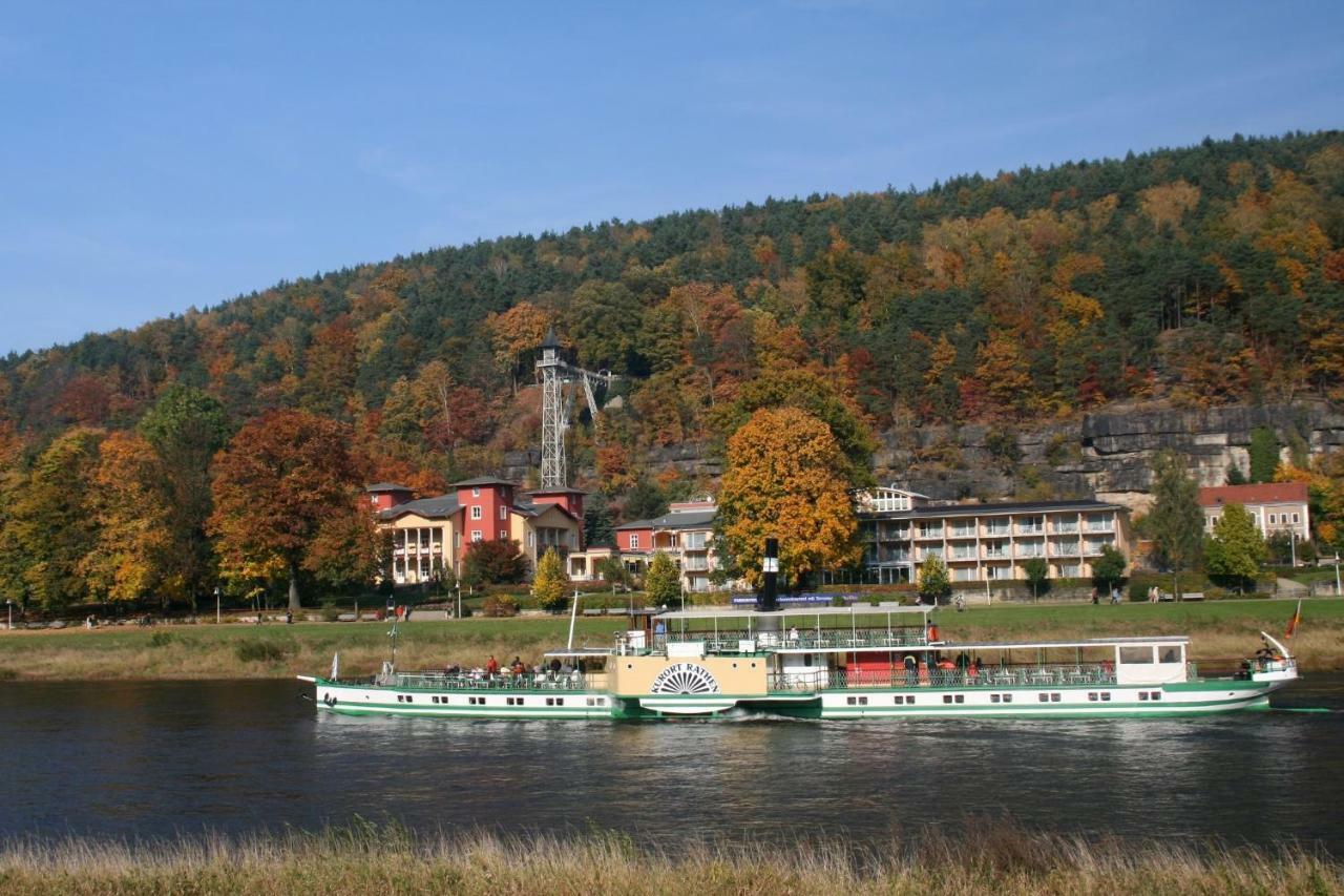 Parkhotel Bad Schandau Mit Spa 外观 照片